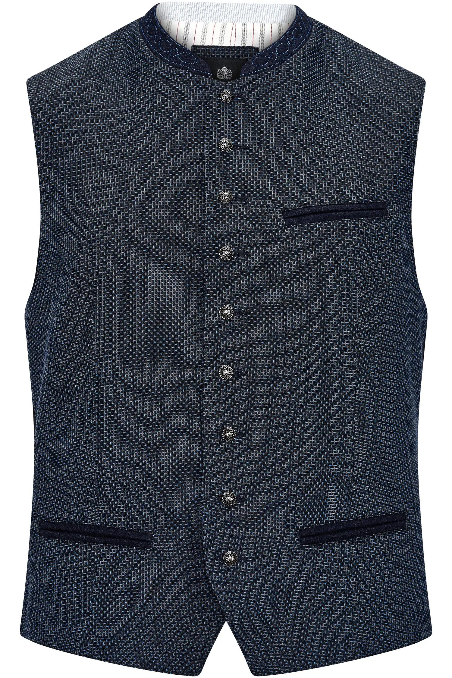 Trachtenweste Mirko von Hammerschmid in Dunkelblau Hammerschmid Weste Mirko in Dunkelblau